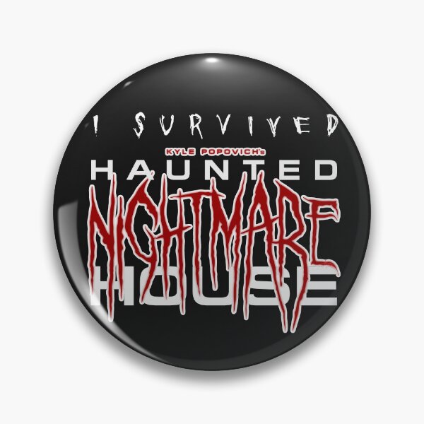 Item preview, I Survived Kyle Popovich's Haunted Nightmare House (White Variant) designed and sold by Hexology.