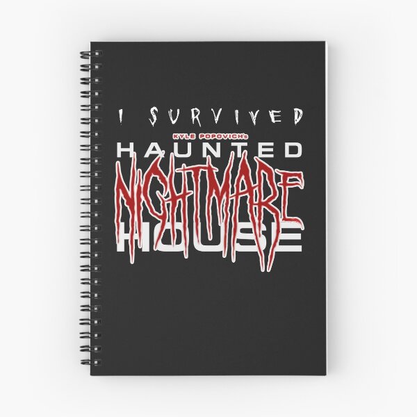 Item preview, I Survived Kyle Popovich's Haunted Nightmare House (White Variant) designed and sold by Hexology.