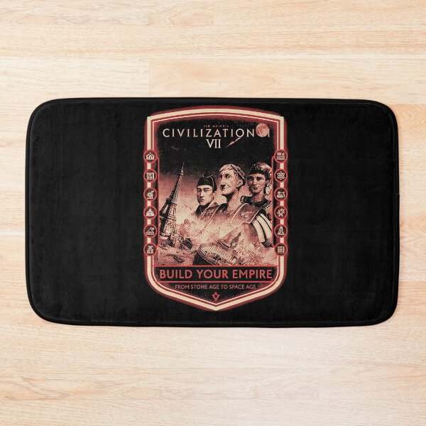 Item preview, Civilization I Build Your Empire Classic red designed and sold by El Hermano Gym.