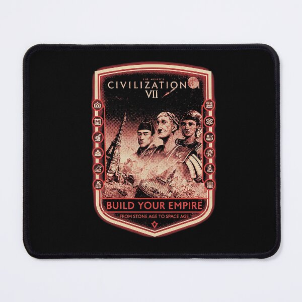 Item preview, Civilization I Build Your Empire Classic red designed and sold by El Hermano Gym.