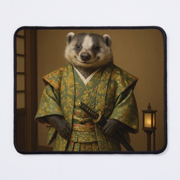Item preview, Samurai Badger designed and sold by Tridentulus.