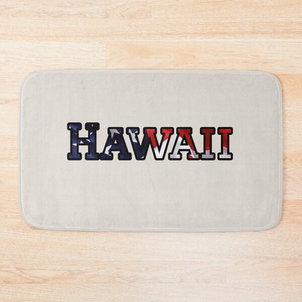 Item preview, Hawaii USA Flag Typography – Patriotic Stars and Stripes American Pride Design designed and sold by Long Family Gifts.