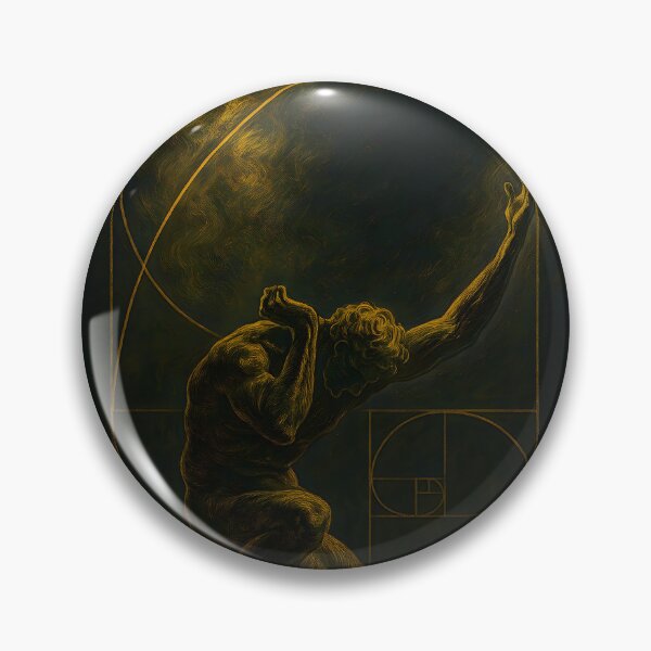 Item preview, the myth of Sisyphus dark art designed and sold by ArtsyGlaze.