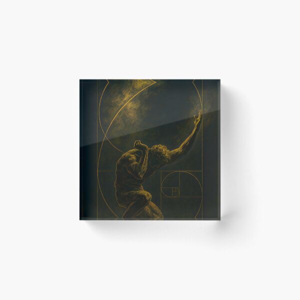 Item preview, the myth of Sisyphus dark art designed and sold by ArtsyGlaze.