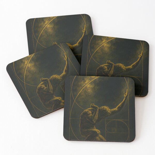 Item preview, the myth of Sisyphus dark art designed and sold by ArtsyGlaze.