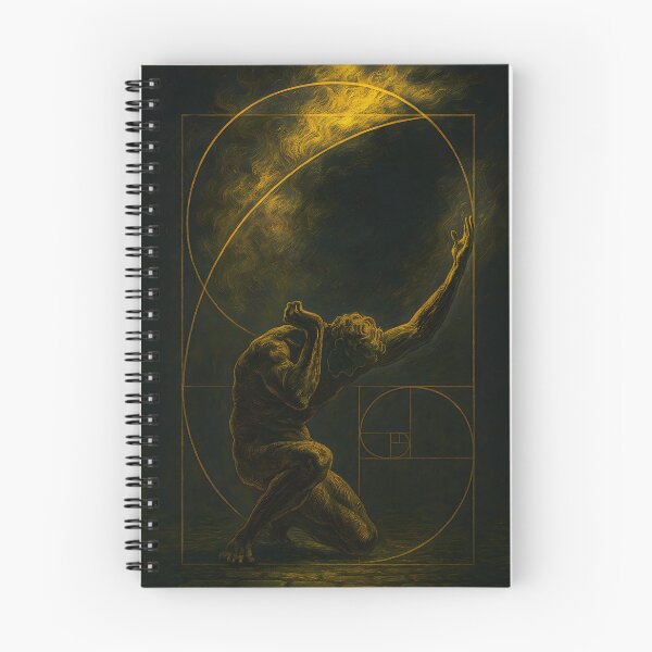 Item preview, the myth of Sisyphus dark art designed and sold by ArtsyGlaze.