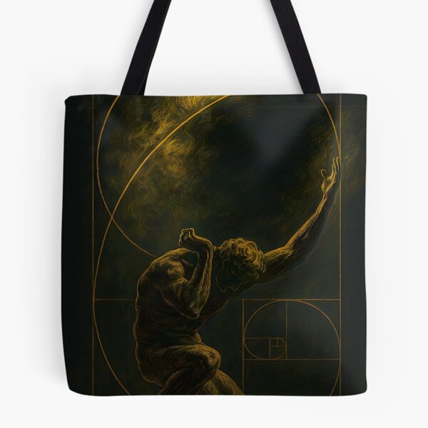 Item preview, the myth of Sisyphus dark art designed and sold by ArtsyGlaze.