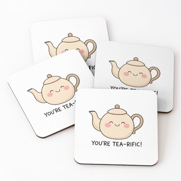 Item preview, You’re Tea-Rific Funny Kettle Pun Appreciation Thank You designed and sold by SkeletonsDanger.