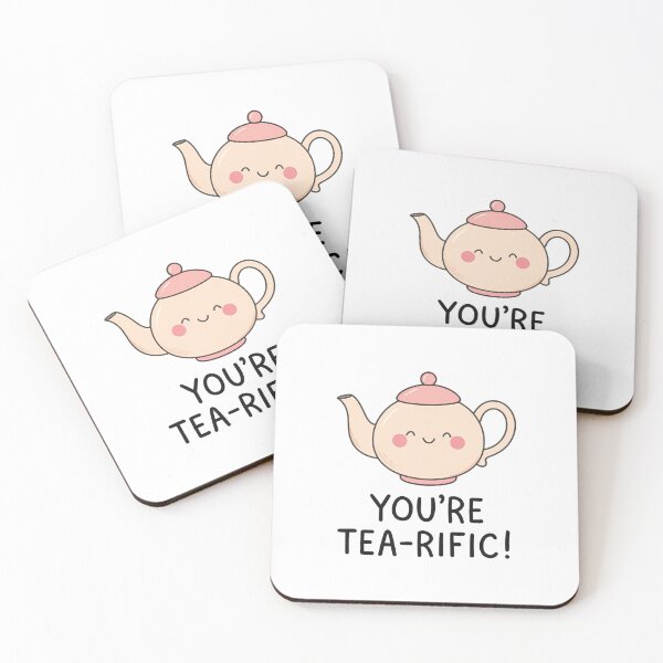 Item preview, You’re Tea-Rific Cute Funny Kettle Pun THank you designed and sold by SkeletonsDanger.