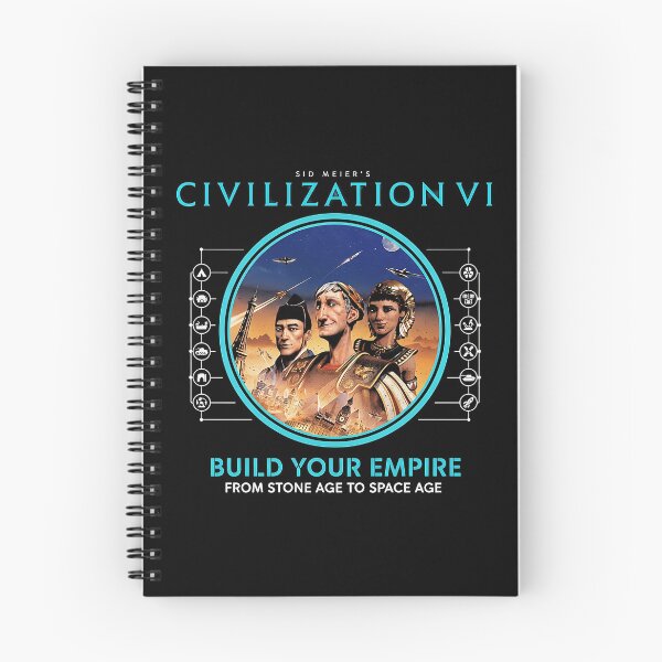 Item preview, Civilization VI Build Your Empire Minimalist Poster designed and sold by El Hermano Gym.