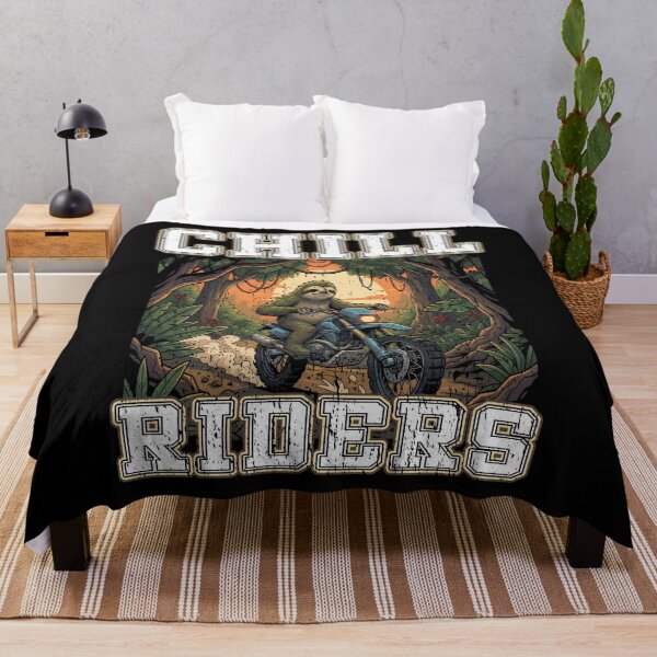 Item preview, CHILL RIDERS sloth riding dual sport motorcycle for more relaxed riders not fastest but not slowest either just enjoying the trails and adventures on motorcycle  designed and sold by Jt41.