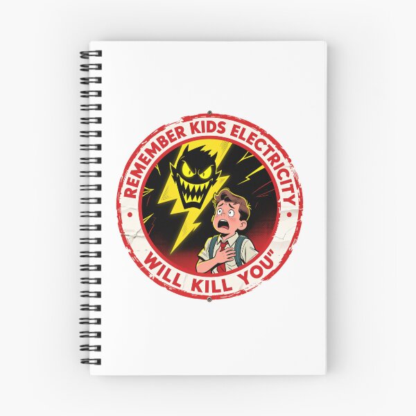 Item preview, Remember Kids Electricity Will Kill You Funny Danger Thank You designed and sold by SkeletonsDanger.