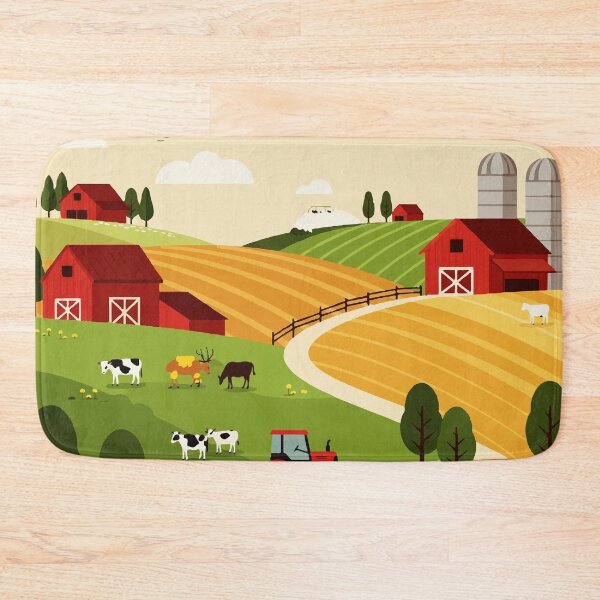 Item preview, Rural landscape designed and sold by Design4uStudio.