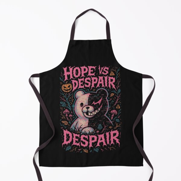 Item preview, Danganronpa Hope vs Despair Cyberpunk Bear Mascot T-Shirt - Glitchy Anime Fan Art Sticker with Meme Humor designed and sold by GeniePixel.