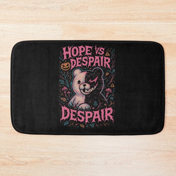 Item preview, Danganronpa Hope vs Despair Cyberpunk Bear Mascot T-Shirt - Glitchy Anime Fan Art Sticker with Meme Humor designed and sold by GeniePixel.