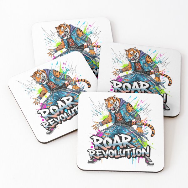 Item preview, K-Pop Star Tiger Graffiti Art designed and sold by SholoStudio.