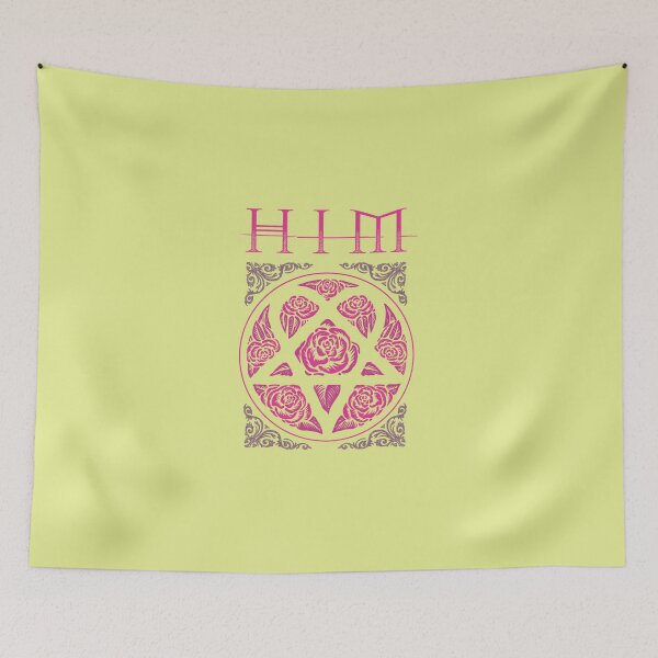 Item preview, Heartagram-Him-Band-Tee-Heartagram-Tee-Pink-Him-Band-Logo-Essential-T-Shirt designed and sold by BrenLangosh35.