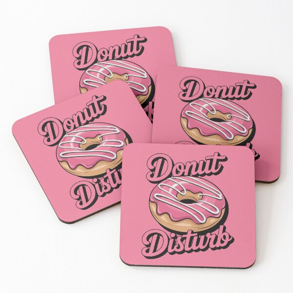 Item preview, Donut Disturb – Funny Food Pun Donut Lover Gift designed and sold by RogueDroid.