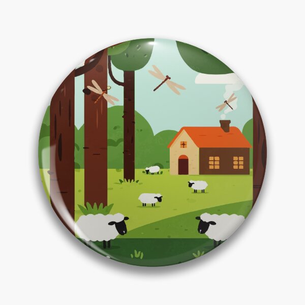Item preview, Farm in the forest designed and sold by Design4uStudio.
