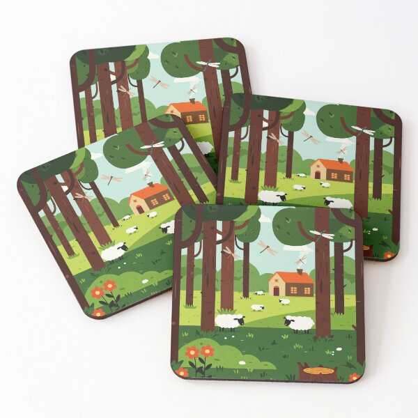 Item preview, Farm in the forest designed and sold by Design4uStudio.