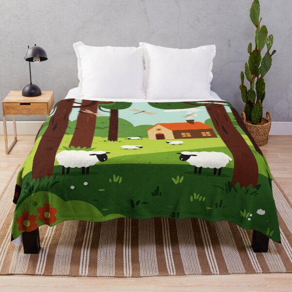 Item preview, Farm in the forest designed and sold by Design4uStudio.