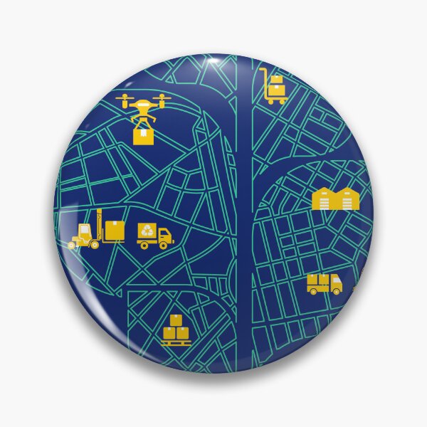 Item preview, concept of green logistics or transportation technology, graphic of  leaf tree combined with  gps map and delivery shipping business element designed and sold by NiamLab.