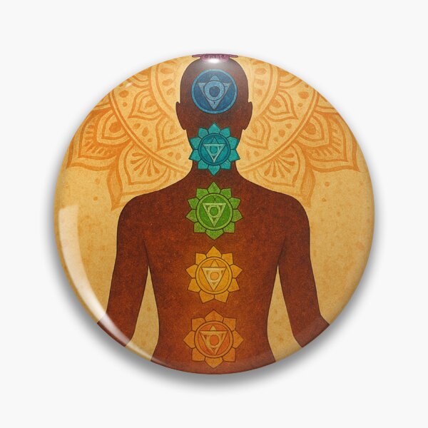 Item preview, Chakra Meditation Art - Seven Chakras Spiritual Healing Print designed and sold by YogaCreations.