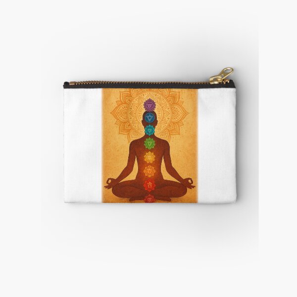 Item preview, Chakra Meditation Art - Seven Chakras Spiritual Healing Print designed and sold by YogaCreations.