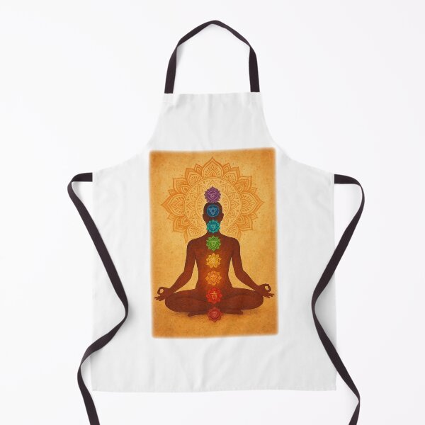 Item preview, Chakra Meditation Art - Seven Chakras Spiritual Healing Print designed and sold by YogaCreations.