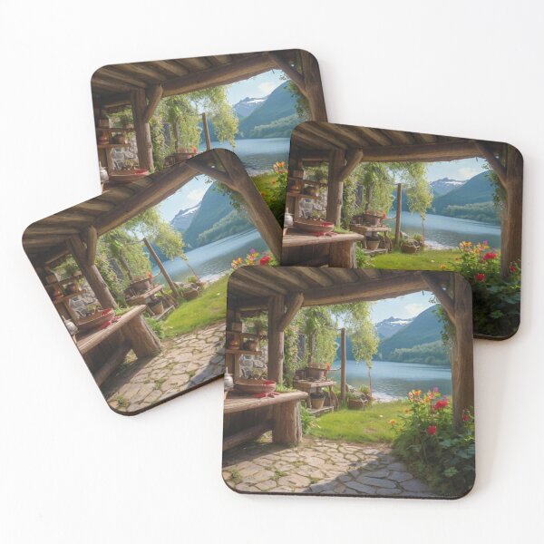 Item preview, Floral Dreams beside the Viking Stream designed and sold by BlareBlare.