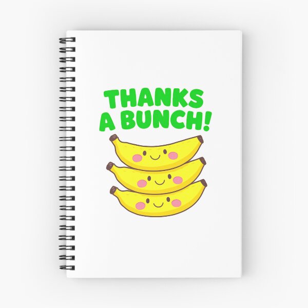 Item preview, Thanks a bunch funny bananas group thank you  designed and sold by SkeletonsDanger.