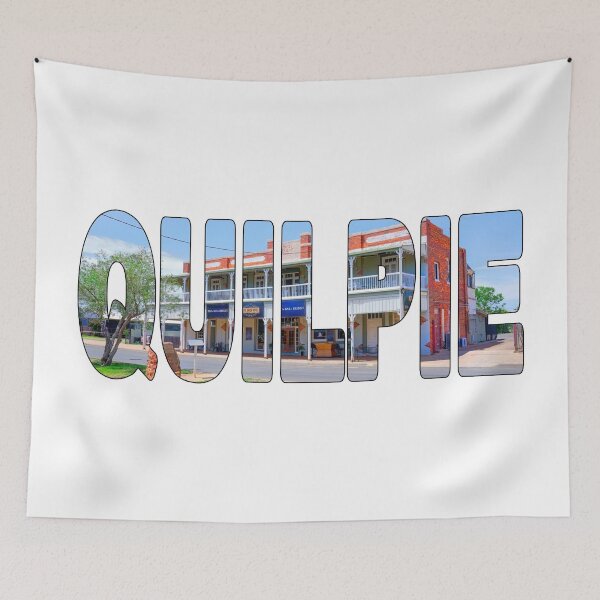 Item preview, QUILPIE - Outback Queensland Australia The Quilpie Hotel Pub designed and sold by Adam Gormley.