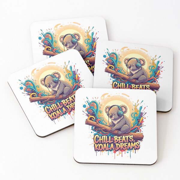 Item preview, Chill Beats Street Art Koala designed and sold by SholoStudio.