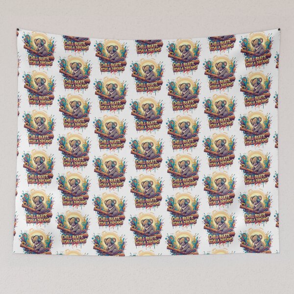 Item preview, Chill Beats Street Art Koala designed and sold by SholoStudio.