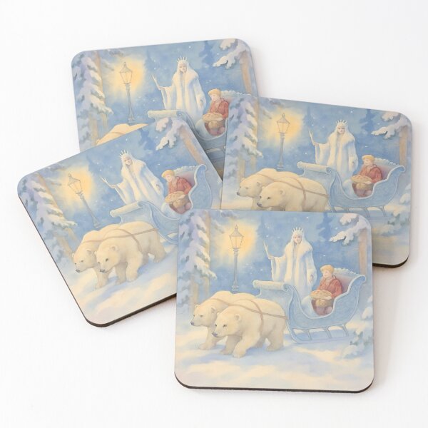 Item preview, Boy and the Queen of Ice Sleigh Ride designed and sold by ArtisticDesignsbyLinda.