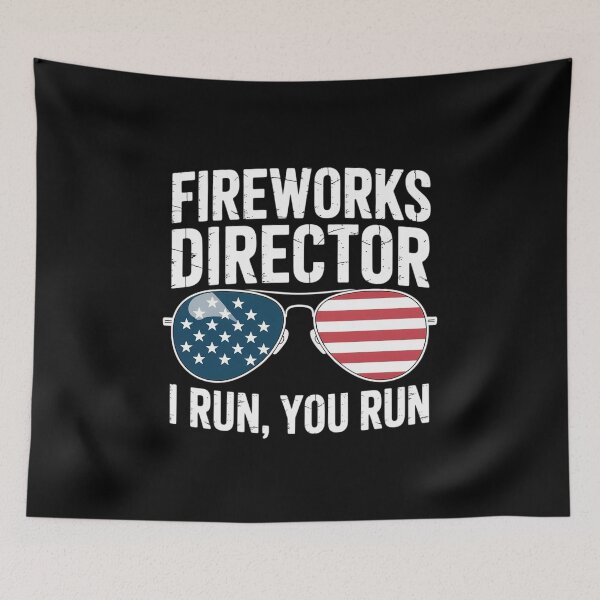 Item preview, Fireworks Director I Run You Run designed and sold by khorbiasieno.