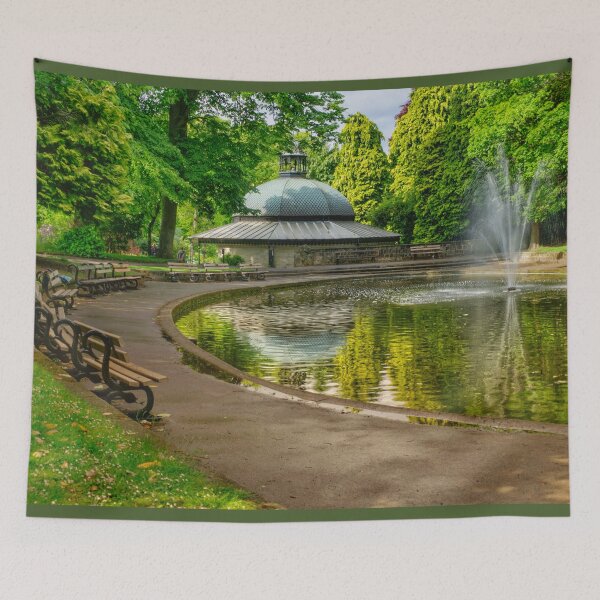 Item preview, Harrogate Valley Gardens Boating Pond designed and sold by Alisonchambers2.