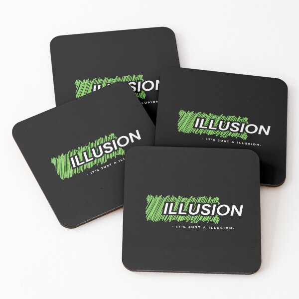 Item preview, Green color illusion quotes motivation designed and sold by urbanglitchh.