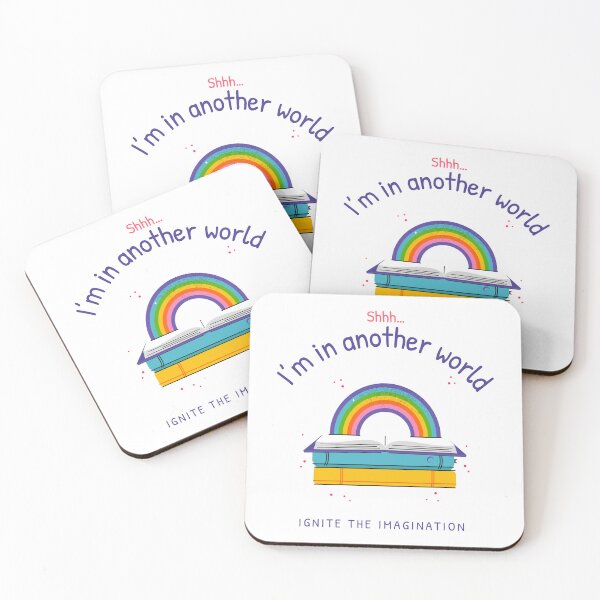 Item preview, Shhh… I’m in Another World – Imaginative Book and Rainbow Design for Dreamers designed and sold by Ani-24.