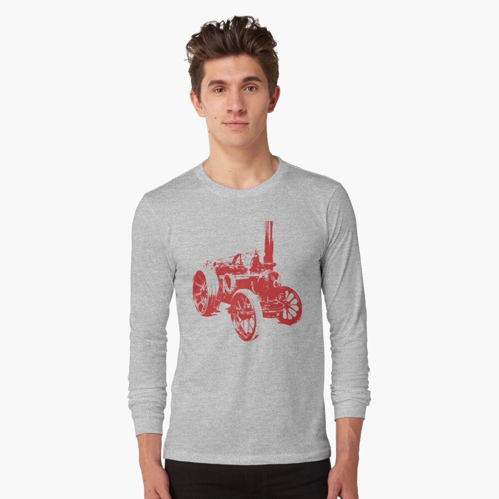 The Steam Tractor Long Sleeve T-Shirt