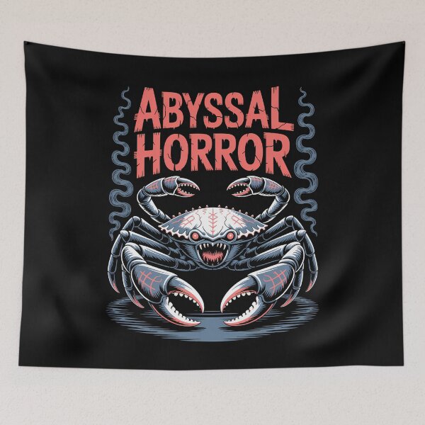 Item preview, Abyssal Horror Crab Design | Deep Sea Monster Art designed and sold by pixelpopplanet.