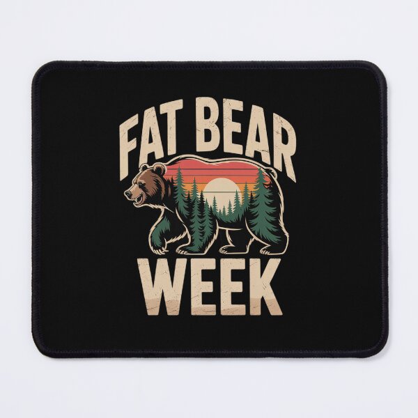 Item preview, Fat Bear Week Nature Lover Planet Protection Wild Animals designed and sold by RansomFlatley.