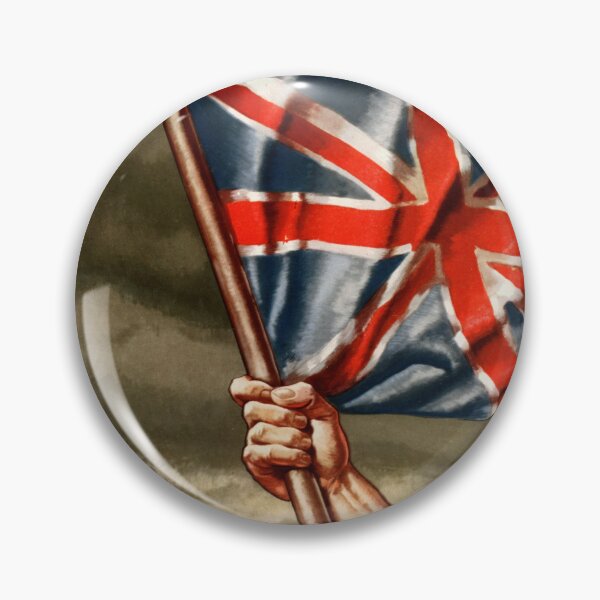 Item preview, WWII British Propaganda Poster | Join the Crusade | Buy Defence Bonds | Union Jack Flag & Torch Art | Support War Effort designed and sold by artofuniverse.