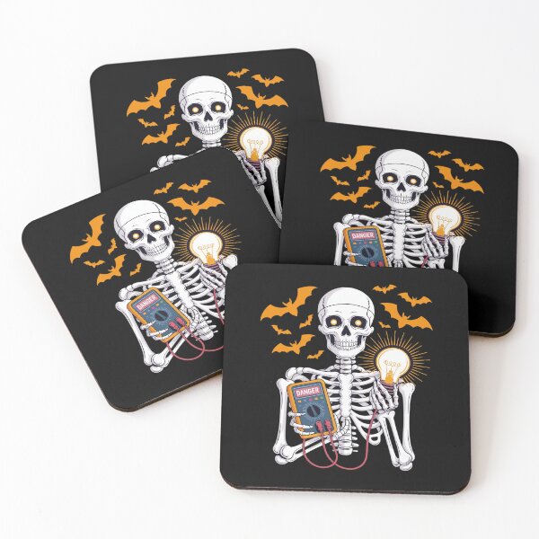 Item preview, Electrician Job Horror Skeleton designed and sold by MinaReinger.