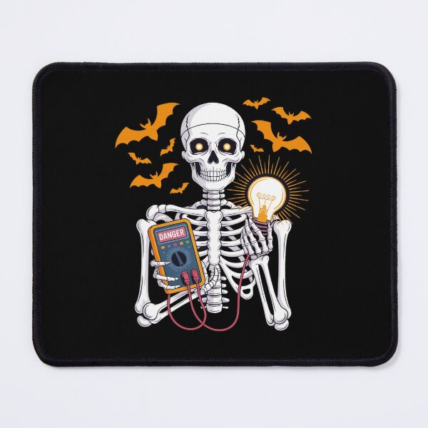 Item preview, Electrician Job Horror Skeleton designed and sold by MinaReinger.