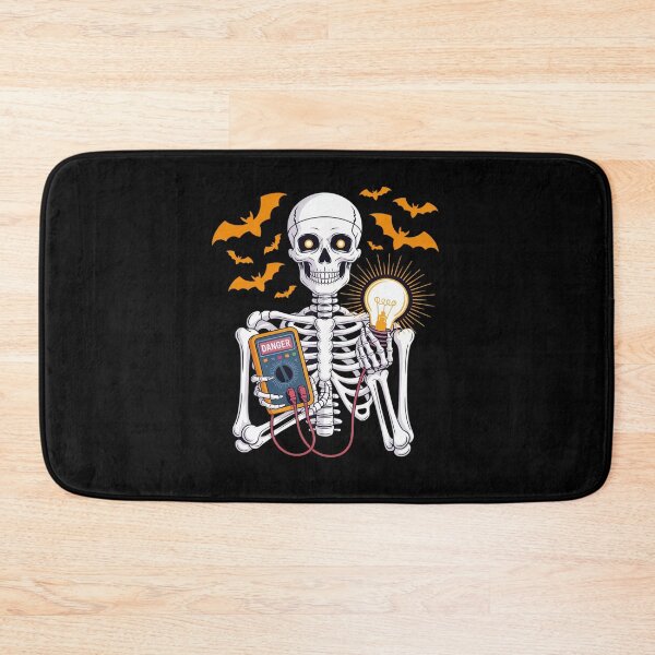Item preview, Electrician Job Horror Skeleton designed and sold by MinaReinger.