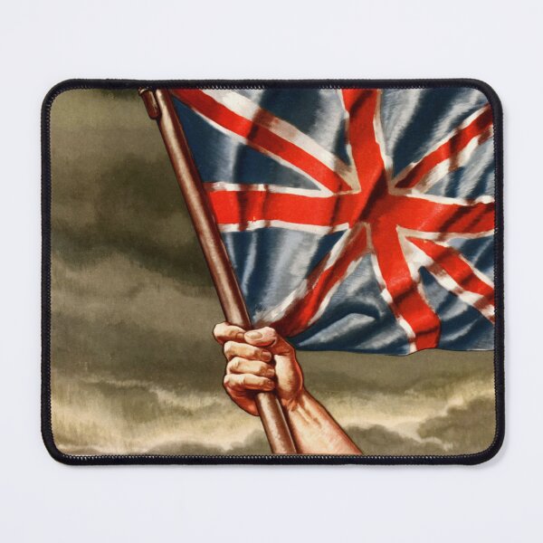 Item preview, WWII British Propaganda Poster | Join the Crusade | Buy Defence Bonds | Union Jack Flag & Torch Art | Support War Effort designed and sold by artofuniverse.