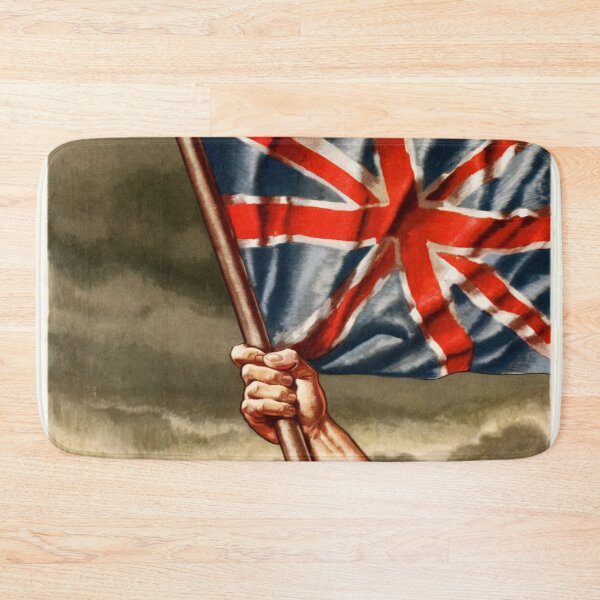 Item preview, WWII British Propaganda Poster | Join the Crusade | Buy Defence Bonds | Union Jack Flag & Torch Art | Support War Effort designed and sold by artofuniverse.