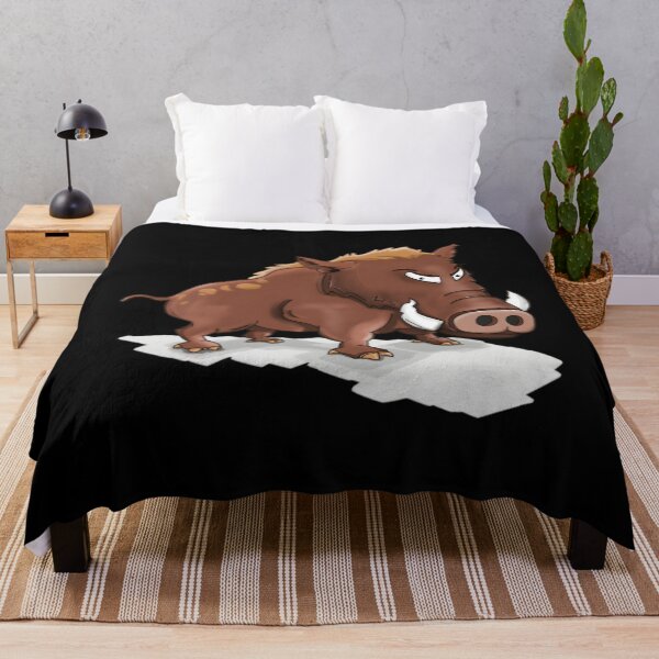 Item preview, Cartoon Wild Brown Boar designed and sold by LauraSousaSouza.