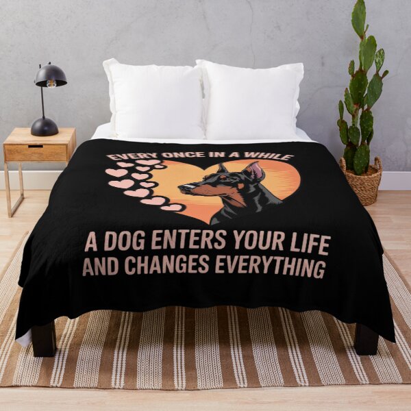 Item preview, Every Once In A While A Dog Enters Your Life designed and sold by HaileyRobel.